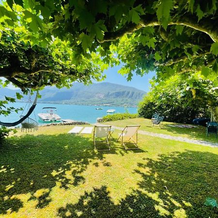 Les Clapotis Chambres Pieds Dans L Eau Lac D Annecy Angon Buitenkant foto